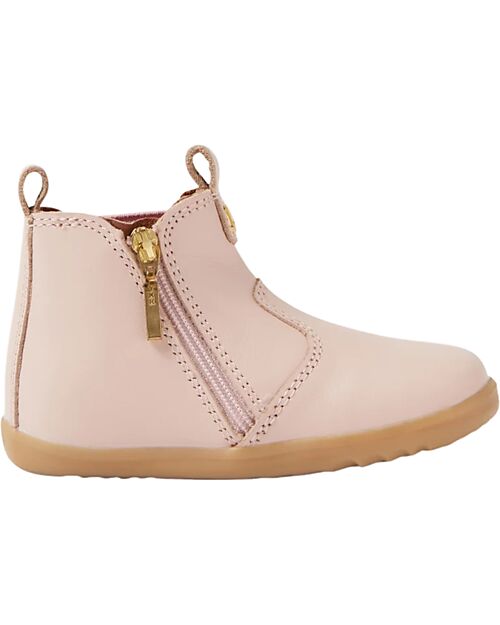 Bobux Step Up Jodhpur Boot - Cameo Rose - Premium Leather - First Steps Shoes
