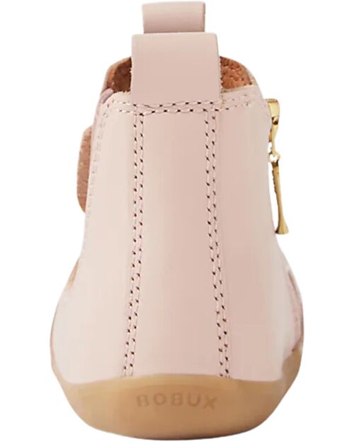 Bobux Step Up Jodhpur Boot - Cameo Rose - Premium Leather - First Steps Shoes