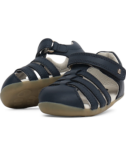 Bobux Step-Up Jump Sandal - Navy - Ultra flexible for any Outfit! Sandals