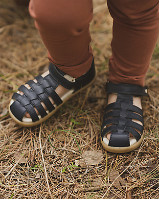 Bobux Step-Up Jump Sandal - Navy - Ultra flexible for any Outfit! Shoes