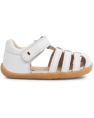 Bobux Step-Up Jump Sandal - White - Ultra flexible for any Outfit! Shoes