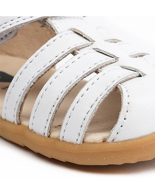 Bobux Step-Up Jump Sandal, White - Ultra flexible, perfect for first steps! Sandals