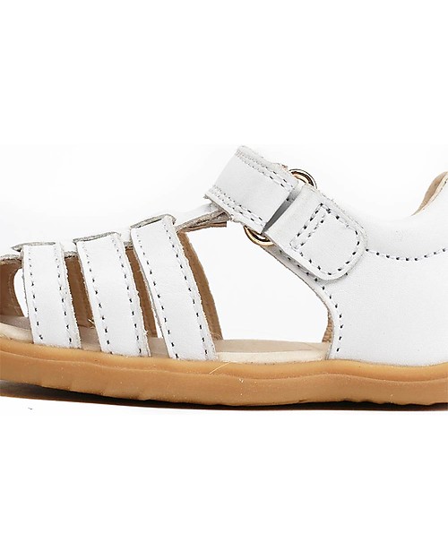 Bobux Step-Up Jump Sandal, White - Ultra flexible, perfect for first steps! Sandals