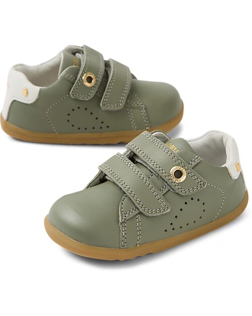 Bobux Step Up Maverick Shoe - Vetiver - Premium Leather - First Steps Shoes