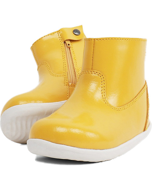 Bobux Step-Up Paddington Boot, Yellow - Waterproof technology! Shoes