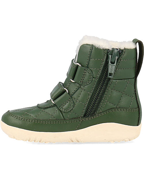 Bobux Step Up Patch Shoe - Forest - First Steps Shoes