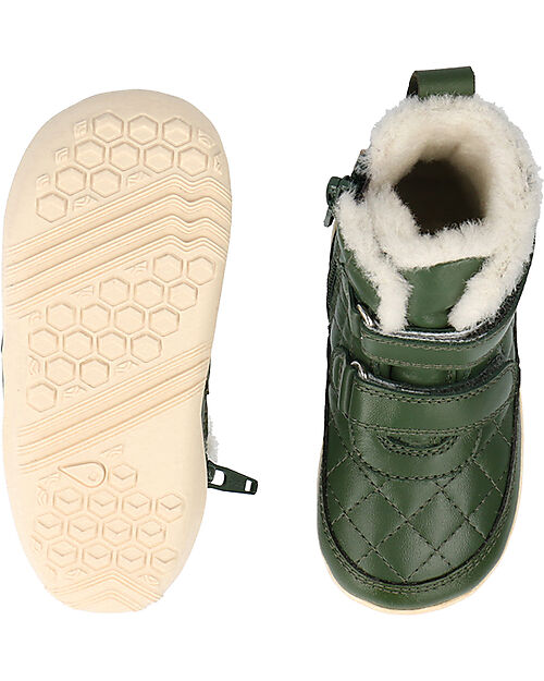 Bobux Step Up Patch Shoe - Forest - First Steps Shoes