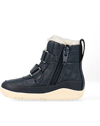 Bobux Step Up Patch Shoe - Navy - First Steps Shoes