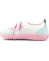 Bobux Step-Up Play Knit Shoe - Mist/White - Stretchy Knitted Midsection! Shoes