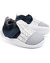 Bobux Step-Up Play Xplorer City, White/Grey - Super flexible, ideal for outdoors Shoes