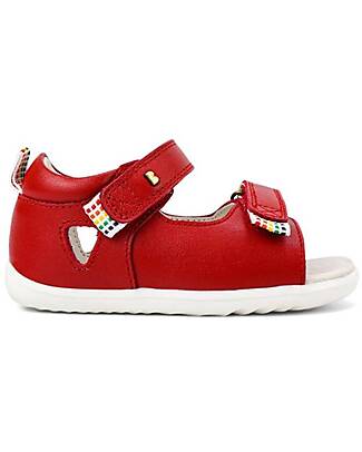 Bobux Step Up Rise Sandals - Red - First Steps Sandals