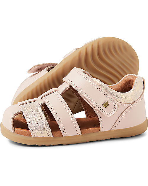 Bobux Step-Up Roam Sandal - Cameo Rose - Flexible for First Steps! Sandals