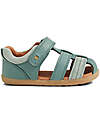 Bobux Step-Up Roam Sandal - Iceberg Green - Flexible for First Steps! Sandals