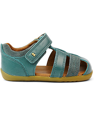 Bobux Step-Up Roam Sandal - Slate - Flexible for First Steps! Shoes