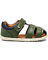 Bobux Step Up Roam Sandals - Forest and Navy - First Steps Sandals
