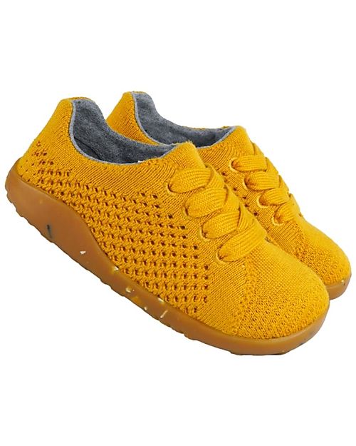 Bobux Step-Up Seedling Shoe - Turmeric - Lightweight Bamboo for First Steps! Shoes