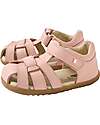 Bobux Step Up Skip Twist Sandals - Cameo Rose - Premium Leather - First Steps Sandals