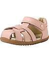 Bobux Step Up Skip Twist Sandals - Cameo Rose - Premium Leather - First Steps Sandals