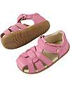 Bobux Step Up Skip Twist Sandals - Cashmere Rose - Premium Leather - First Steps Sandals