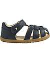 Bobux Step Up Skip Twist Sandals - Navy - Premium Leather - First Steps Sandals