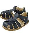 Bobux Step Up Skip Twist Sandals - Navy - Premium Leather - First Steps Sandals