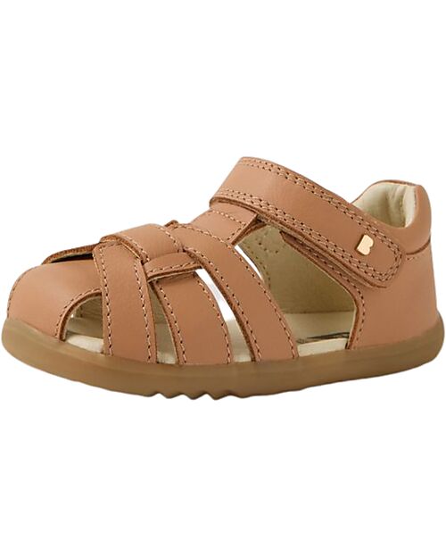 Bobux Step Up Skip Twist Sandals - Sandstorm - Premium Leather - First Steps Sandals