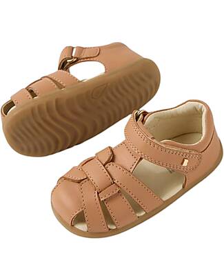 Bobux Step Up Skip Twist Sandals - Sandstorm - Premium Leather - First Steps Sandals
