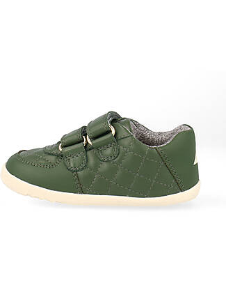 Bobux Step Up Stitch shoe - Forest - First Steps Sneakers