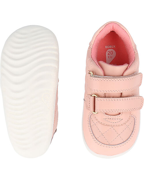Bobux Step Up Stitch shoe - Seashell - First Steps Sneakers