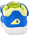 Bobux Step Up Summit Sandal - Snorkel Blue and Sunny Lime - First Steps Sandals