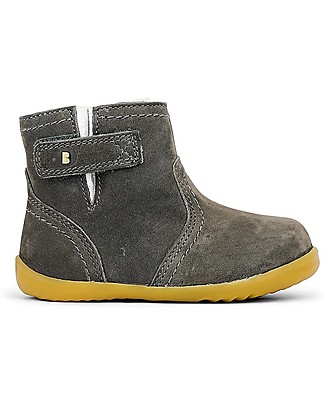Bobux Step Up Tahoe Arctic Boot - Charcoal - Lined with Merino Shoes