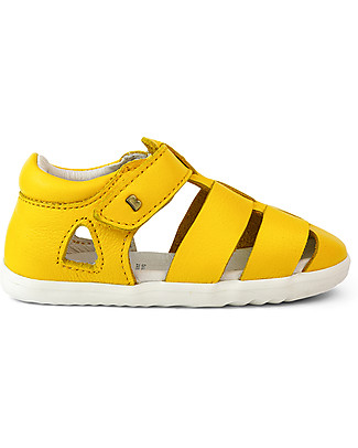 Bobux Step-Up Tidal Sandal - Yellow - Waterfriendly Leather Sandals