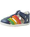 Bobux Step Up Tidal Sandals - Vintage Indigo Multi - First Steps Sandals