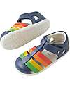 Bobux Step Up Tidal Sandals - Vintage Indigo Multi - First Steps Sandals