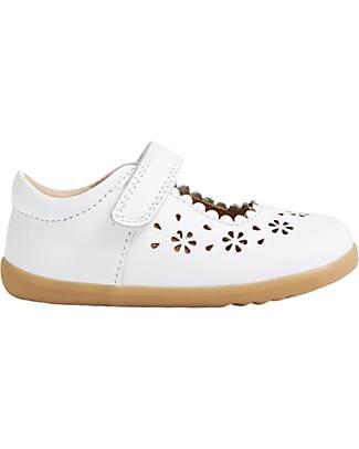 Bobux Step Up Tilly Sandal - White - Mary Jane Design - First Steps Sandals