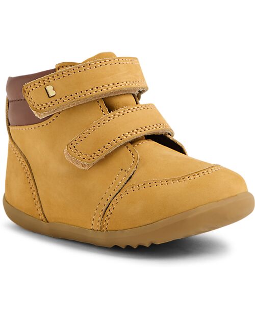 Bobux Step Up Timber Artic Boot - Oak Buff - Perfect for First Steps Shoes