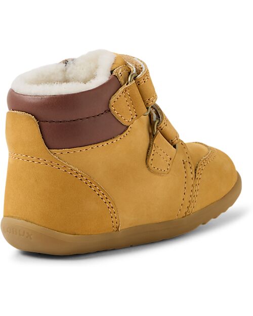 Bobux Step Up Timber Artic Boot - Oak Buff - Perfect for First Steps Shoes