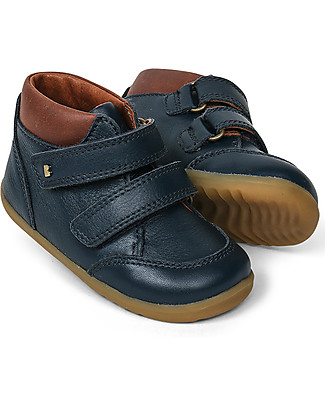 Bobux Step Up Timber Boot - Navy - Super Flexible Sole! Shoes