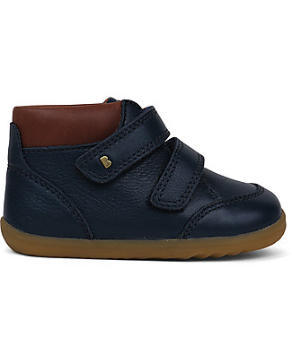 Bobux Step Up Timber Boot - Navy - Super Flexible Sole! Shoes