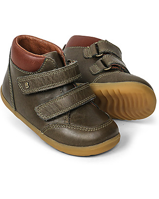 Bobux Step-Up Timber Boot - Olive - Quality for First Steps! Shoes
