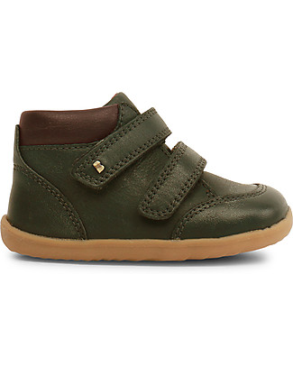 Bobux Step Up Timber Boot - Olive - Super Flexible Sole! Shoes