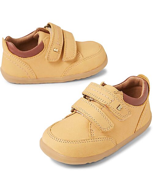 Bobux Step Up Timber Low Shoe - Oak Buff - First Steps Shoes