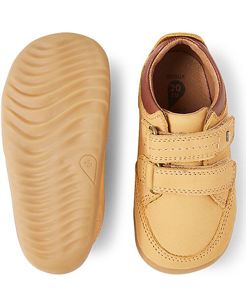 Bobux Step Up Timber Low Shoe - Oak Buff - First Steps Shoes