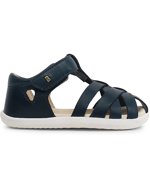 Bobux Step-Up Tropicana Sandal, Navy Blue - Ultra flexible, perfect for first steps! Sandals