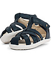 Bobux Step-Up Tropicana Sandal, Navy Blue - Ultra flexible, perfect for first steps! Sandals