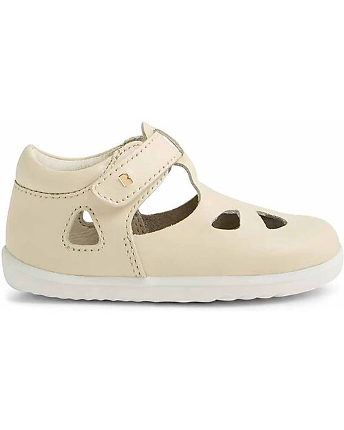 Bobux Step Up Zap II Sandals - Chalk - First Steps Sandals