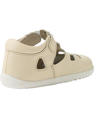 Bobux Step Up Zap II Sandals - Chalk - First Steps Sandals