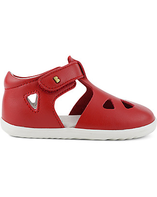 Bobux Step-Up Zap Sandal - Red - Flexible for First Steps! Shoes