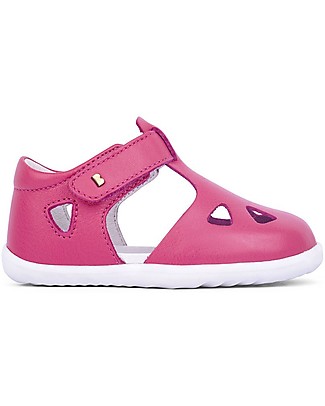 Bobux Step-Up Zap Sandal - Strawberry - Ultra flexible for first steps! Shoes