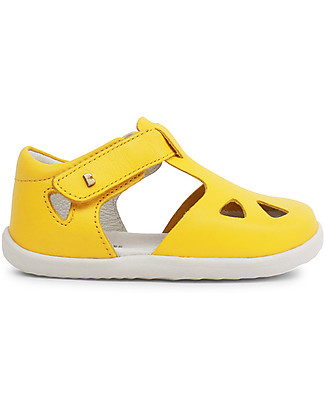 Bobux Step-Up Zap Sandal, Yellow - Ultra flexible, perfect for first steps! Shoes